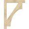Ekena Millwork Westlake Block Rough Sawn Bracket, Douglas Fir, 4"W x 32"D x 44"H BKT04X32X44WTL05RDF - alternate 4